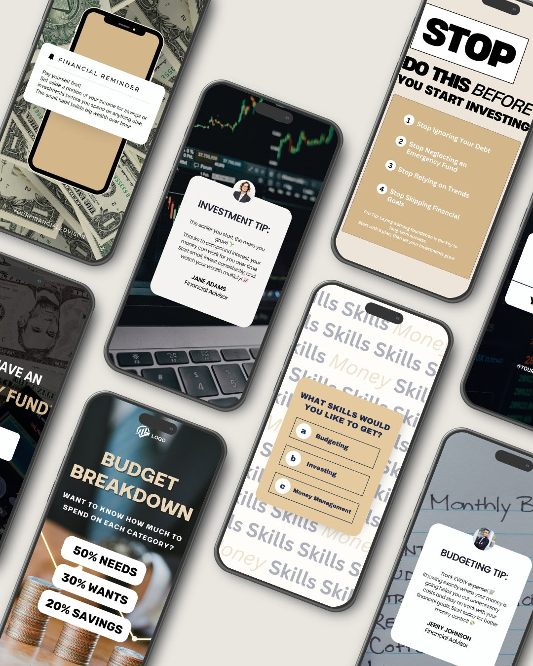 Engage Clients with Customizable Social Media Templates for Financial Advisors