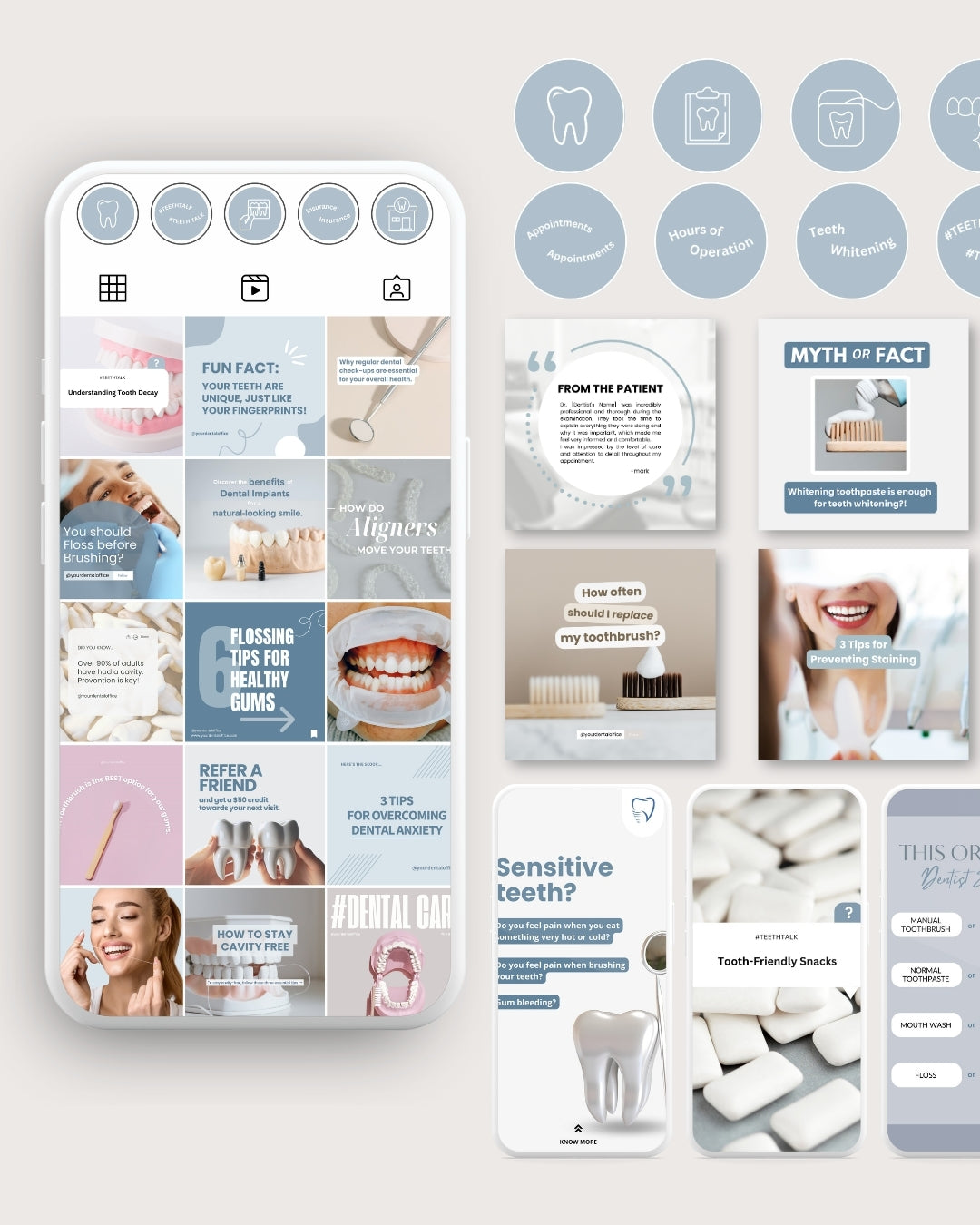 Engage Patients with High-Quality, Ready-to-Use Canva Templates for Dental Services