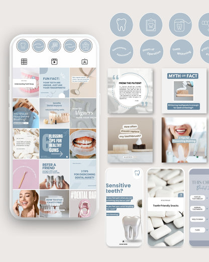 Engage Patients with High-Quality, Ready-to-Use Canva Templates for Dental Services