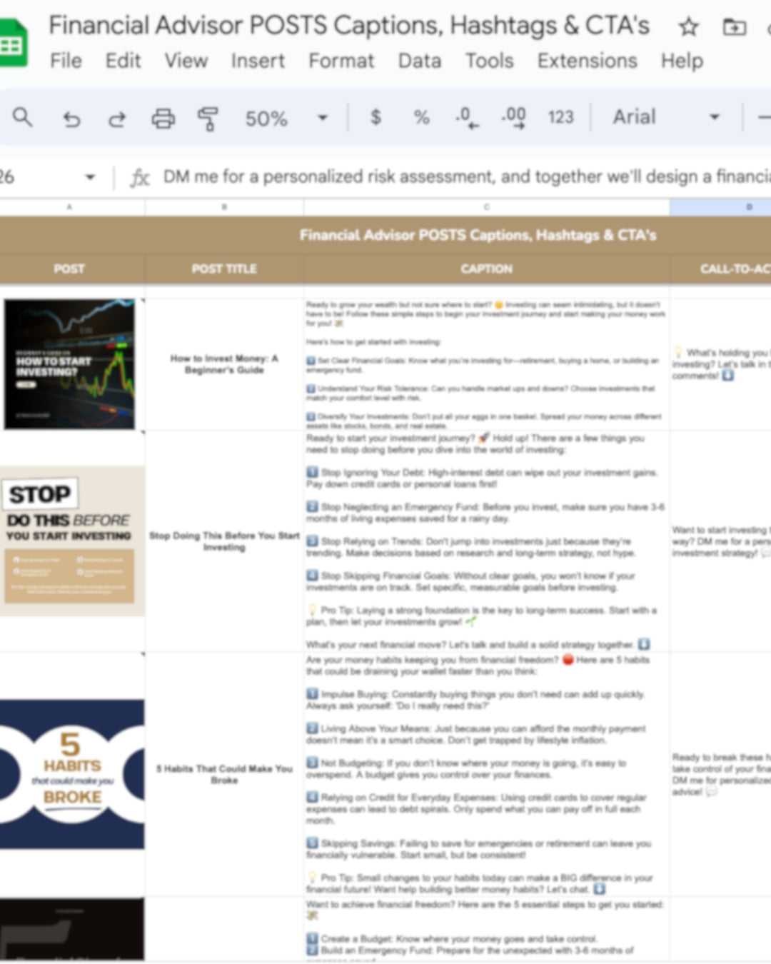 Financial Advisor Social Media Templates to Grow Your Finance Brand
