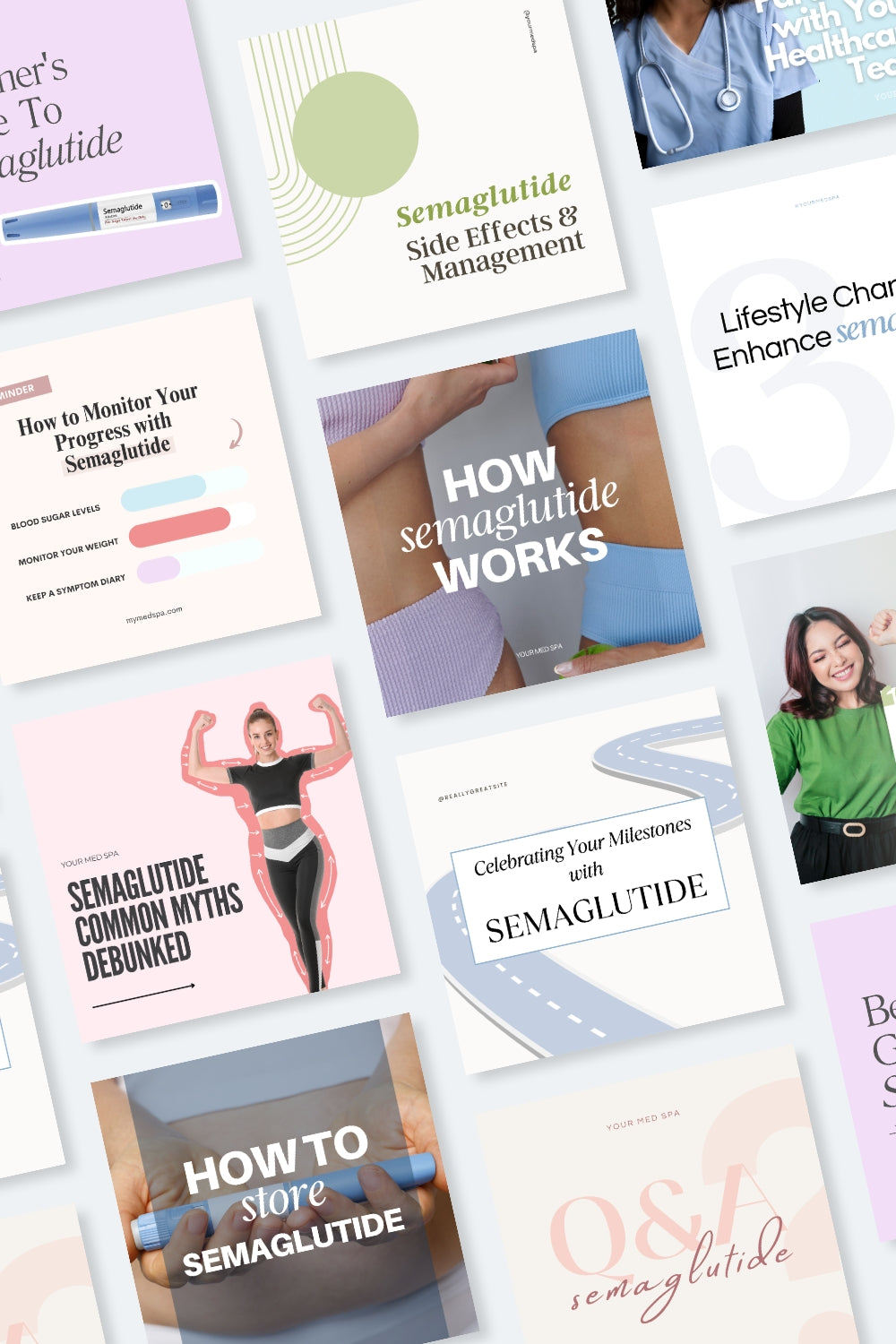 GLP-1 Social Media Content Ideas for Weight Management