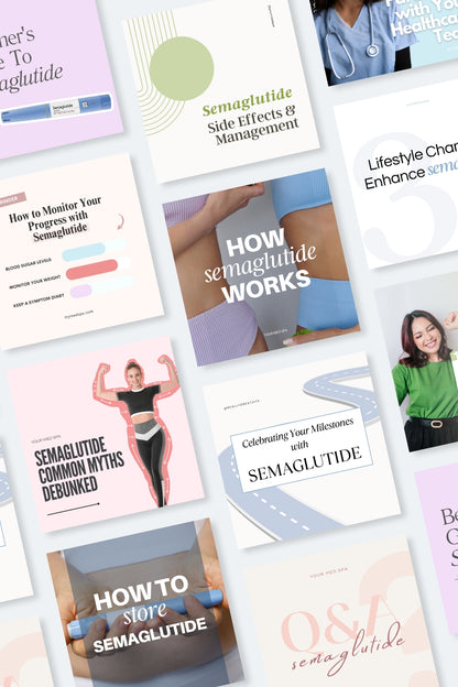 GLP-1 Social Media Content Ideas for Weight Management