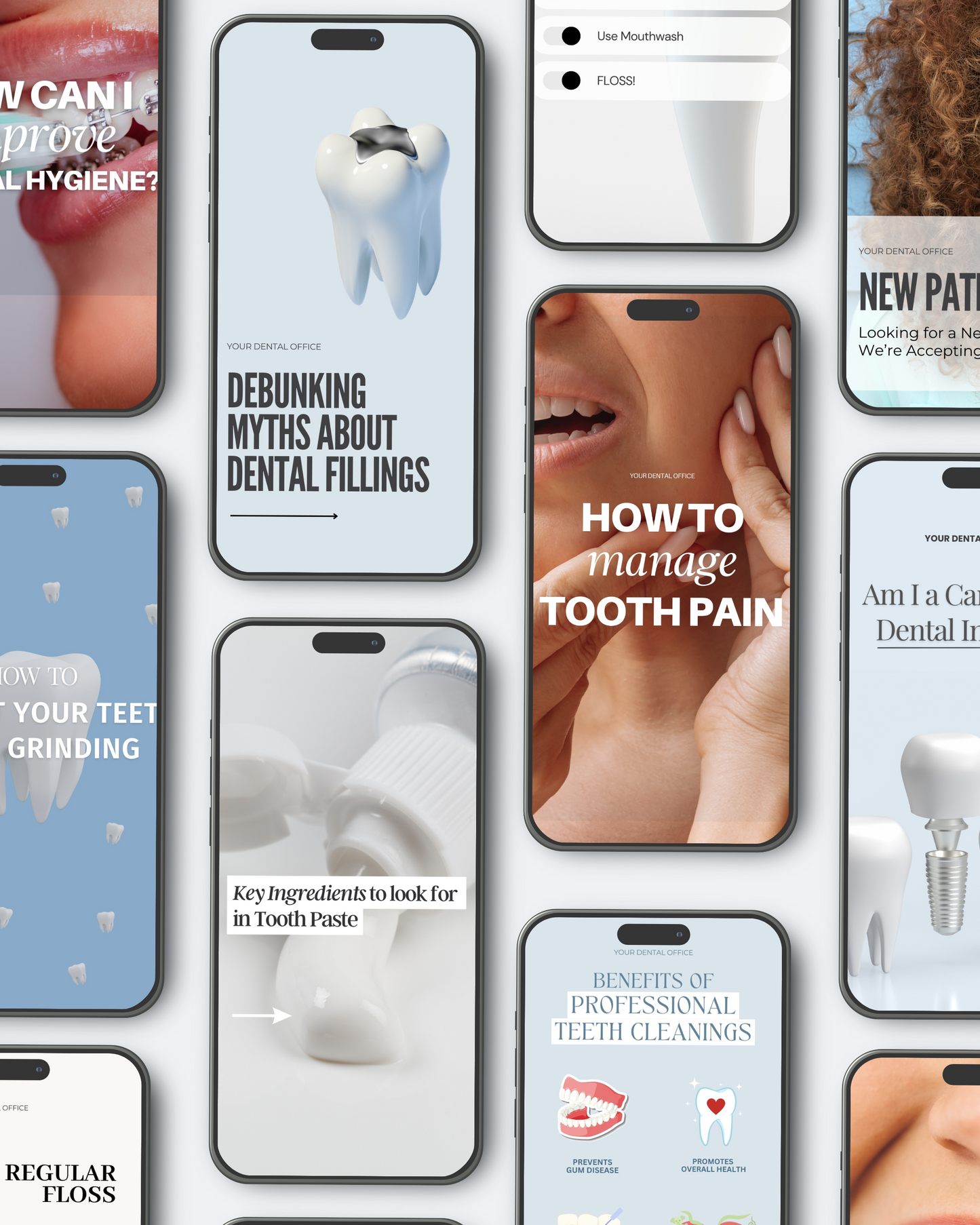 Elite Dental Canva Templates