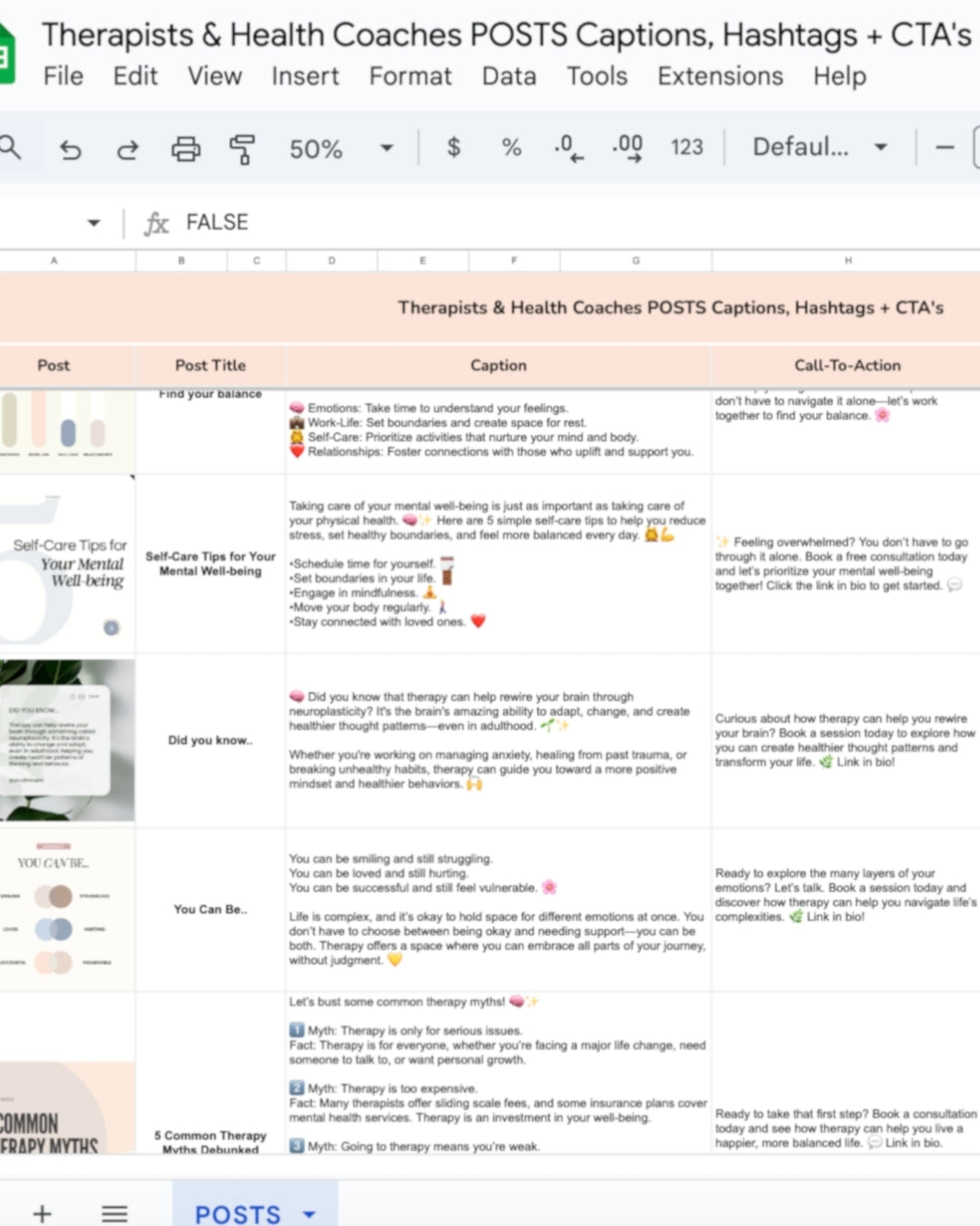 Therapist & Life Coach Social Media Template