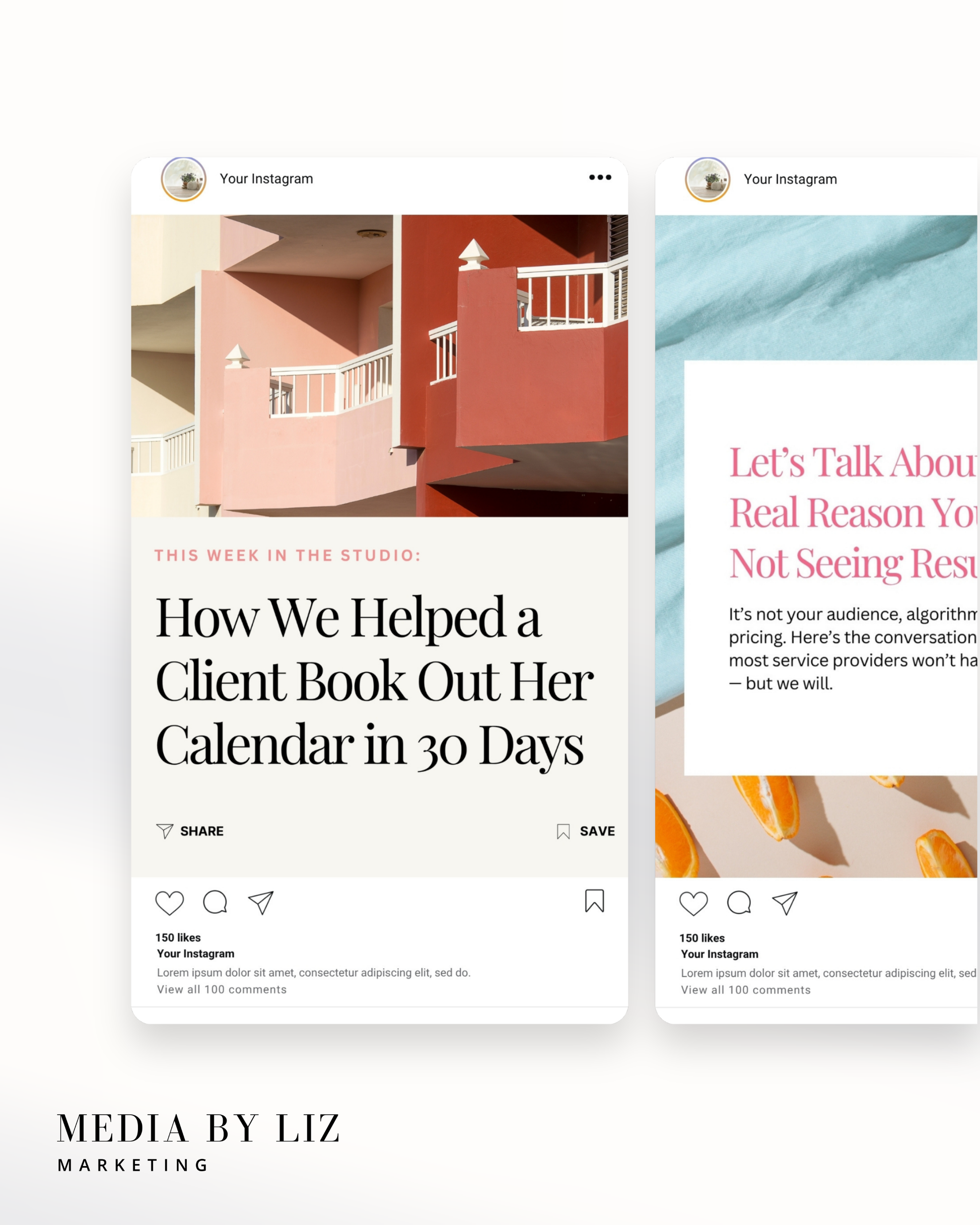 Scroll-stopping Canva social media templates in vertical 4:5 format, designed for creative entrepreneurs, coaches, and small business owners looking to market with ease.