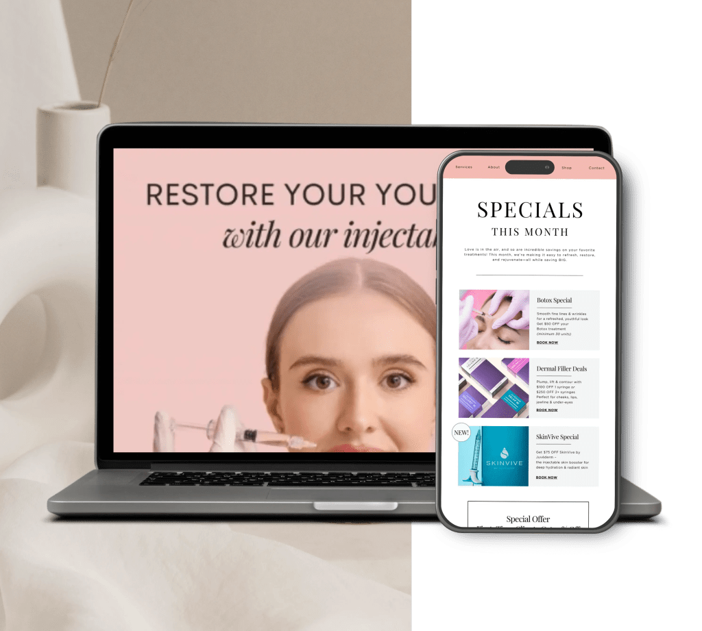 Email marketing specialist creating campaign strategy on laptop for MBL Marketing